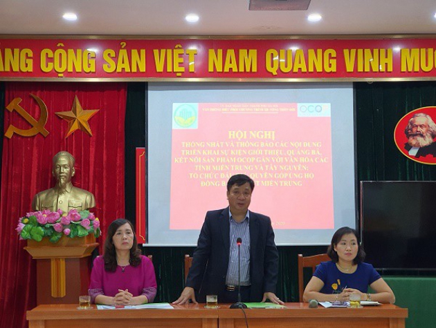 Sự kiện quảng bá, kết nối sản phẩm OCOP, văn hóa các tỉnh miền Trung - Tây Nguyên gắn với đấu giá gây quỹ ủng hộ miền Trung